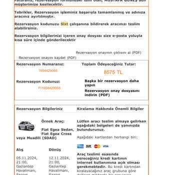 Araç Kiralama Uzatma Sorunu Ve Ek Ücretler