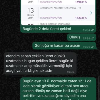 Araç Kiralama Uzatma Sorunu Ve Ek Ücretler