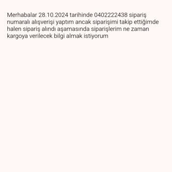 Kargoya Verilmeyen Ürünler Ve Cevapsız Mailler