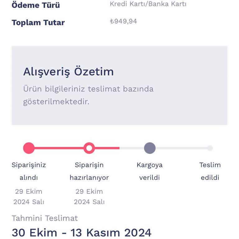 Teslimat Süresi Aşıldı: Siparişim Hala Kargoya Verilmedi