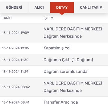 Kargomun Teslimatı Neden Gerçekleşmedi?