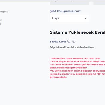 Transkript Belgesi Yükleme Sorunu Ve Yanıltıcı Bilgilendirme