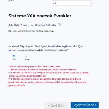 Transkript Belgesi Yükleme Sorunu Ve Yanıltıcı Bilgilendirme