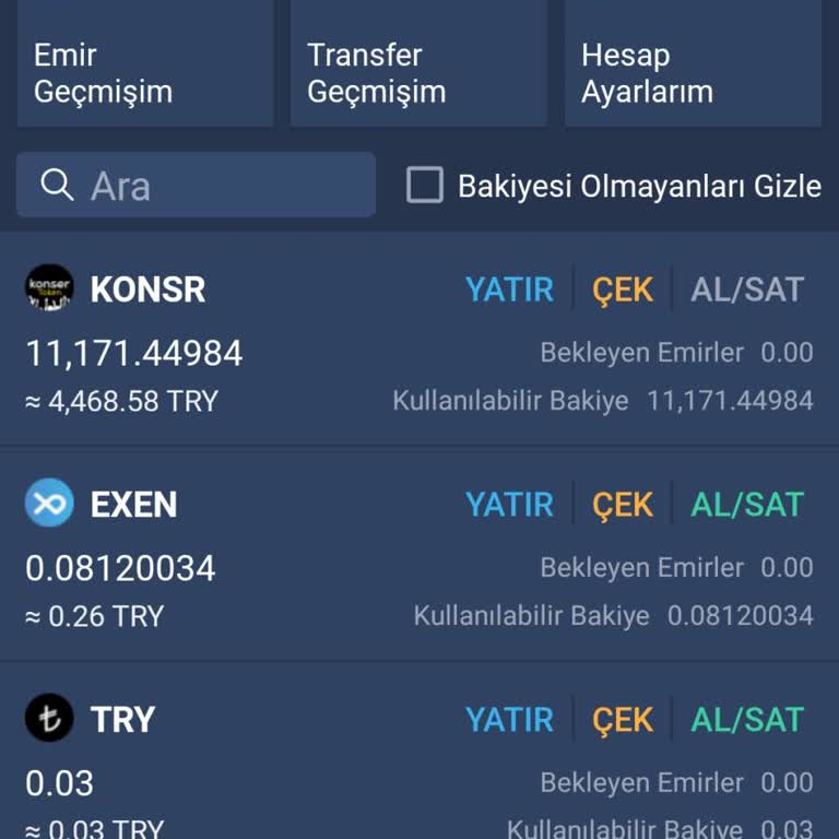 Bitexen Hesabında Kayıp Para Sorunu