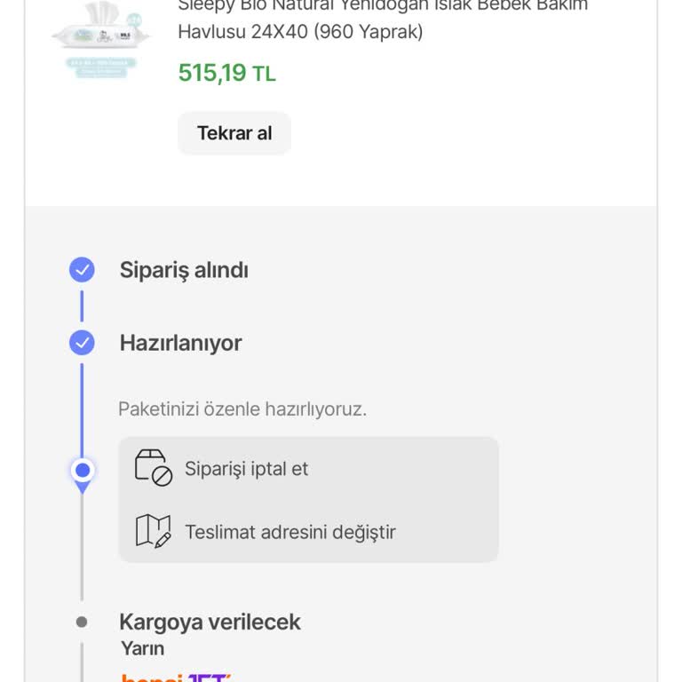 Hepsiburada'dan Geciken Teslimat Ve Hayal Kırıklığı
