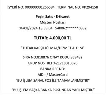 Ghetoswears Sipariş Verildi, Ne Ürün Var Ne Para İadesi