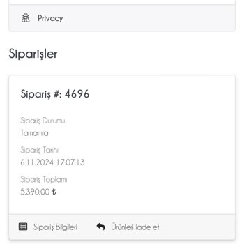 Sipariş Ulaşmadı, İade Süreci Başlatıldı!