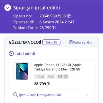 N11'de Güven Sorunu: Sipariş İptalleri
