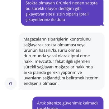 N11'de Güven Sorunu: Sipariş İptalleri