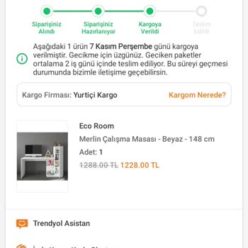 Kargo İadesi Sorunu: Ürünüm Dağıtımda Gözüküyor