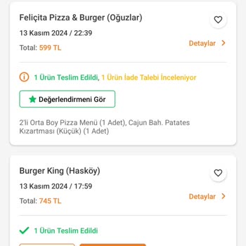 Cam Parçalı Sipariş Ve Yetersiz Müşteri Hizmeti