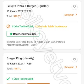 Cam Parçalı Pizzalar Ve Ulaşılamayan Müşteri Hizmetleri