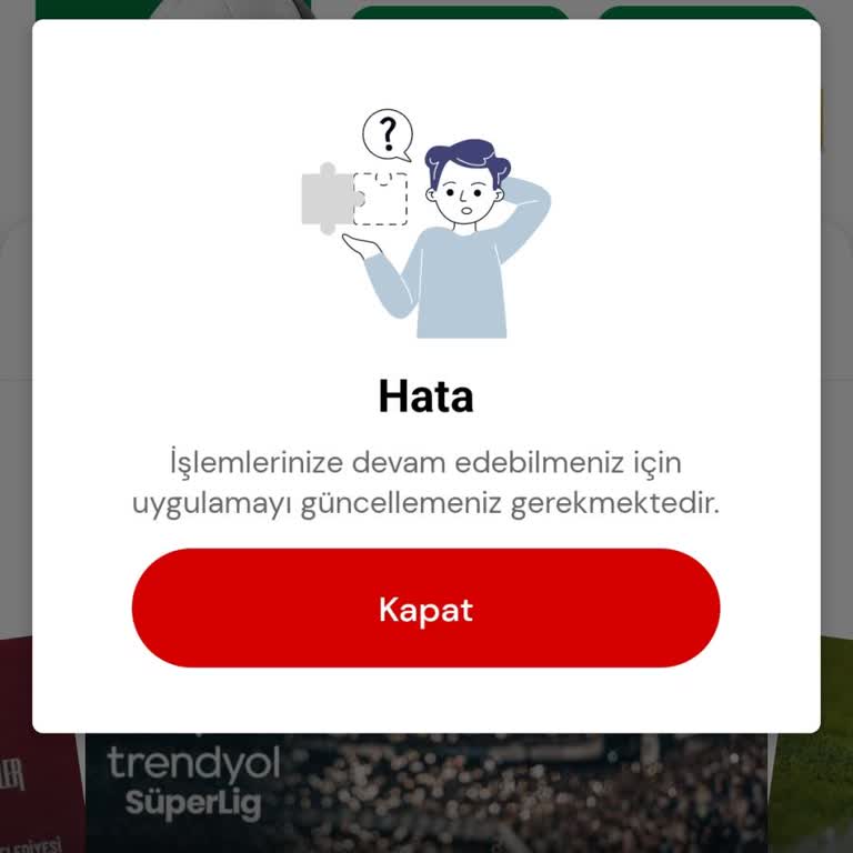 Passo Uygulaması Güncelleme Sorunu Ve Koltuk Seçim Hatası