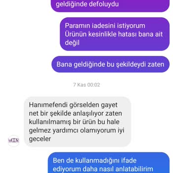 Kusurlu Ürün Ve İade Sorunu