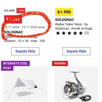 Decathlon'da Tarih Güncellemesi Mağduriyeti