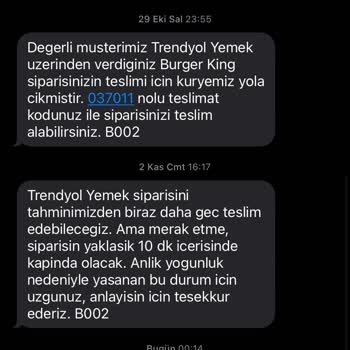 Yanlış Teslimat Ve Mağduriyet