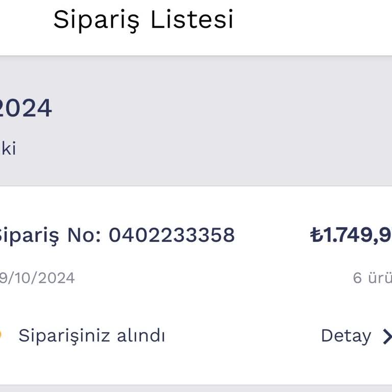 Siparişimin Teslimatında Gecikme