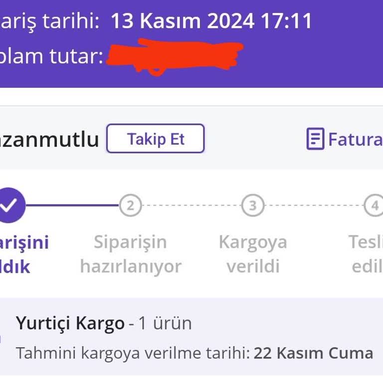 Teslimat Süresi Ve Kargo Kalitesi Sorunu