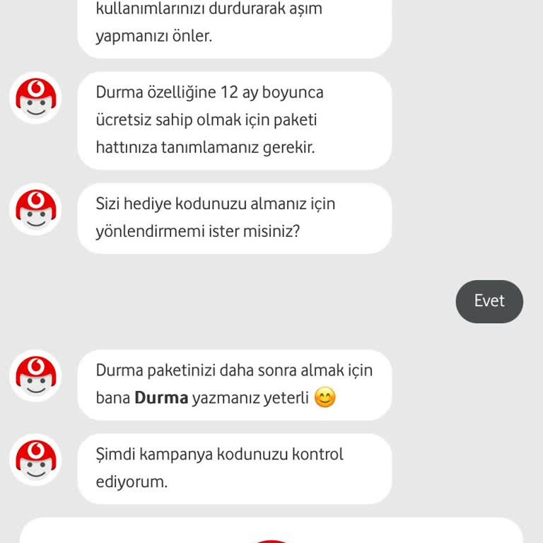 Vodafone Pay Kampanyasında Kod Sorunu