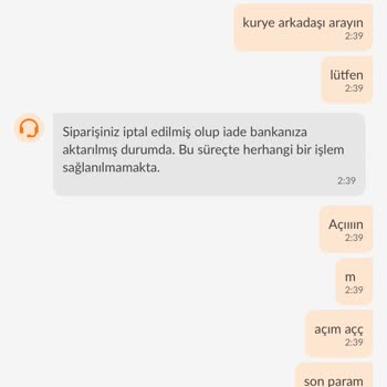Trendyol Sipariş İptali Ve Müşteri Hizmetleri Sorunu