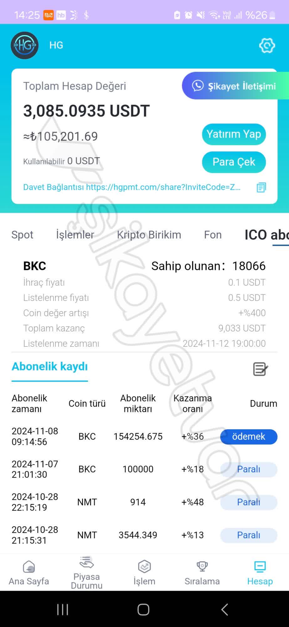 Borsa ve Kimlik Doğrulama Şikayetleri - 4/6 - Şikayetvar