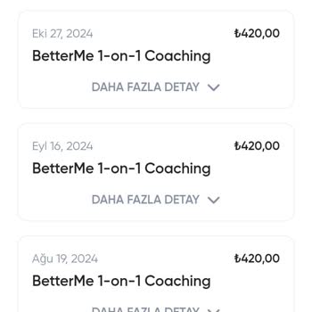 Betterme İzinsiz Para Çekimi