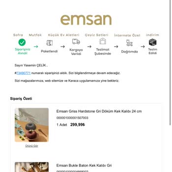 Emsan Siparişim Kargoda Kayboldu: Bilgi Alamıyorum!
