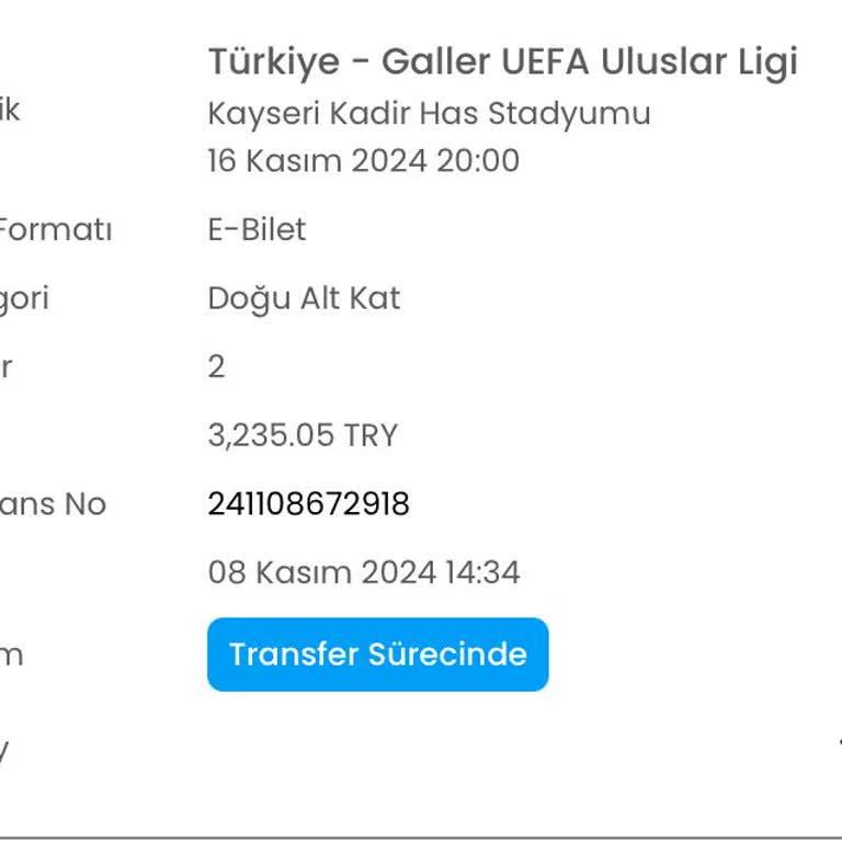 Maç Biletlerimizin Zamanında Transfer Edilmemesi Mağduriyet Yaratıyor