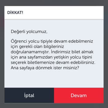 Öğrenci İndirimi Doğrulama Sorunu