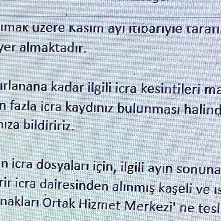 Yanlış İcra Bildirimi: Getir Araç Hatası