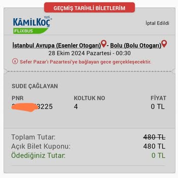 İade Sürecinde Yaşanan Mağduriyet