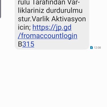 Binance Hesabım Olmadan Gelen SMS Mesajı