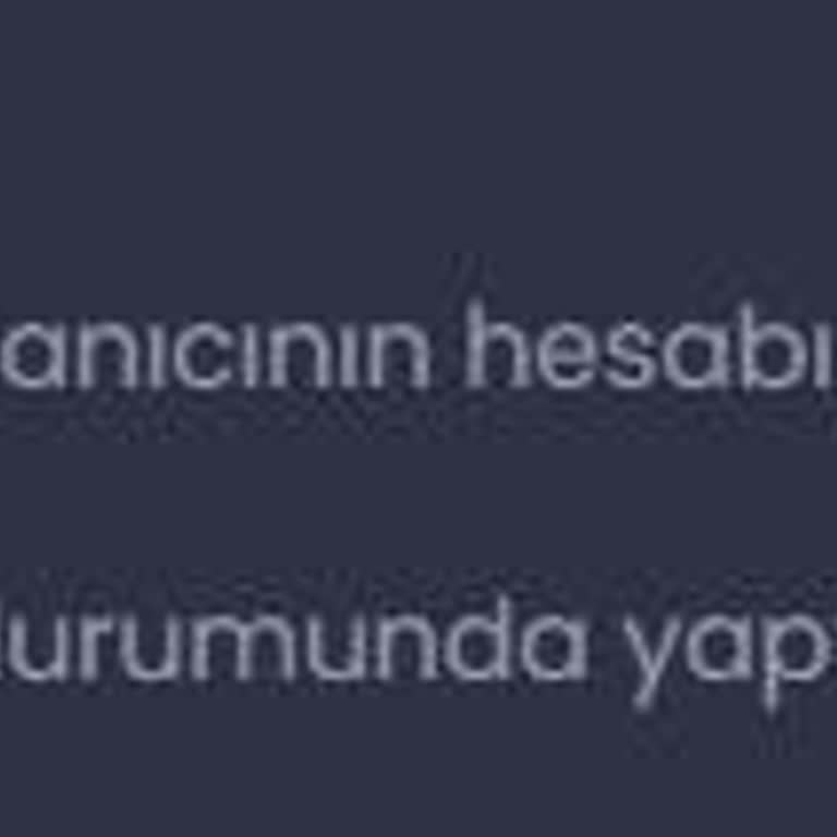 Satın Alınan Hesap Ve Destek Sorunları