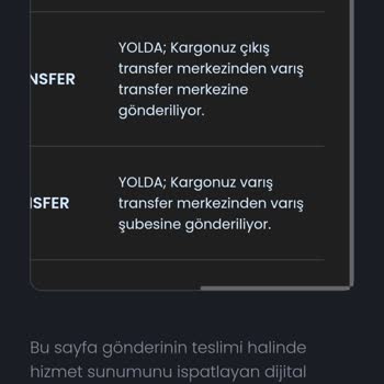 Geciken Kargo Teslimatı Sorunu