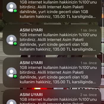 Beklenmedik Tarife Aşımı Ve Yüksek Fatura Şoku