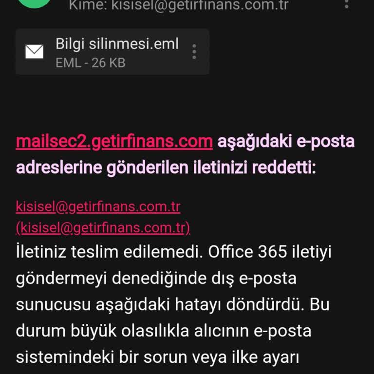 Getir Finans Üyelik İptali Sorunu