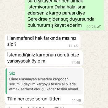 Online Alışverişte Hayal Kırıklığı Ve Tehdit