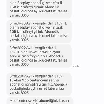 İzinsiz Üyelik Ve Haksız Fatura Kesintisi
