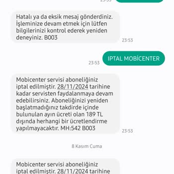 İzinsiz Üyelik Ve Haksız Fatura Kesintisi