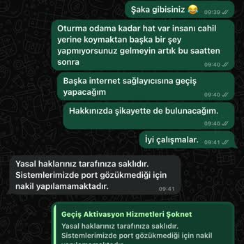 Şok Net Nakil Hizmetinde Müşteri Mağduriyeti