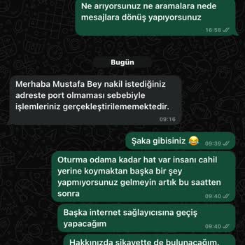 Şok Net Nakil Hizmetinde Müşteri Mağduriyeti