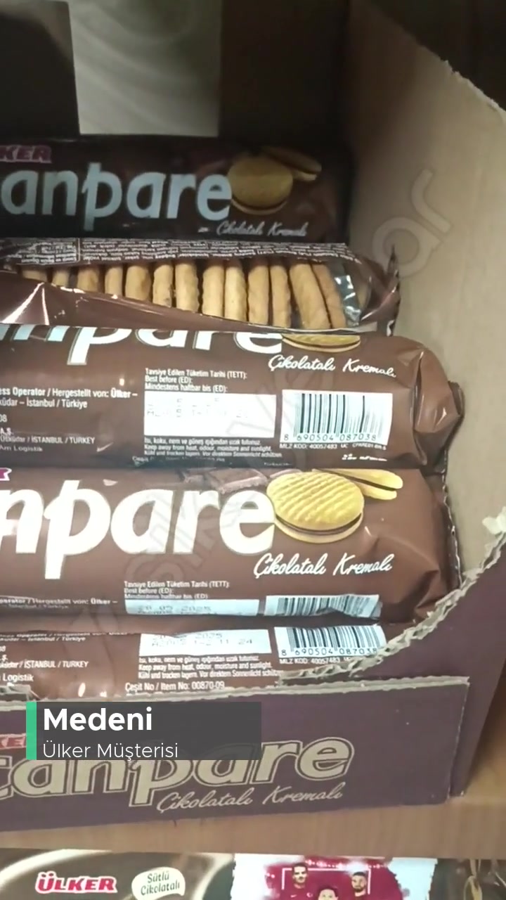 Ülker Kutunun İçinde Bir Paket Açık Biçimde Çıktı! videonun kapak resmi