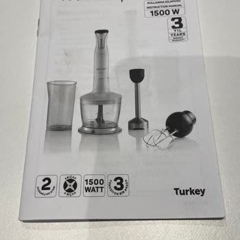 Mutfak Robotu Performansı Ve Garanti Sorunu