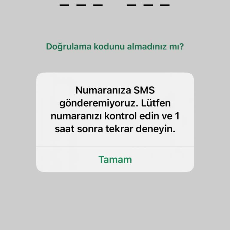 WhatsApp Geçiş Sorunu Ve Destek Eksikliği