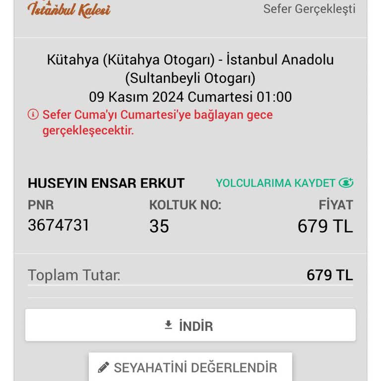 Obilet'te İhmal: Otobüs Gelmedi, Param İade Edilmedi