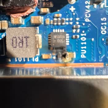 Acer Service Returned My Computer with a Burned Component After Maintenance