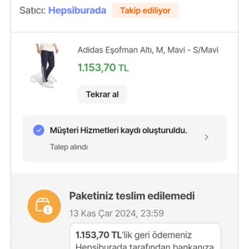 Kargom Teslim Edilmedi, İade Süreci Başladı