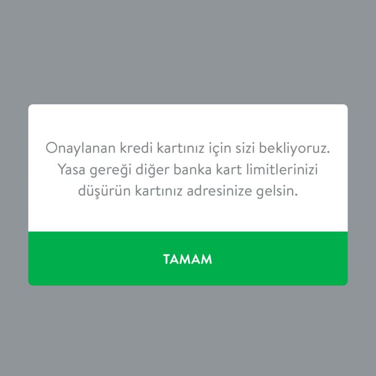 Kart Başvurusu Ve Limit Sorunu: Onaylanan Limitin Gönderim Engeli