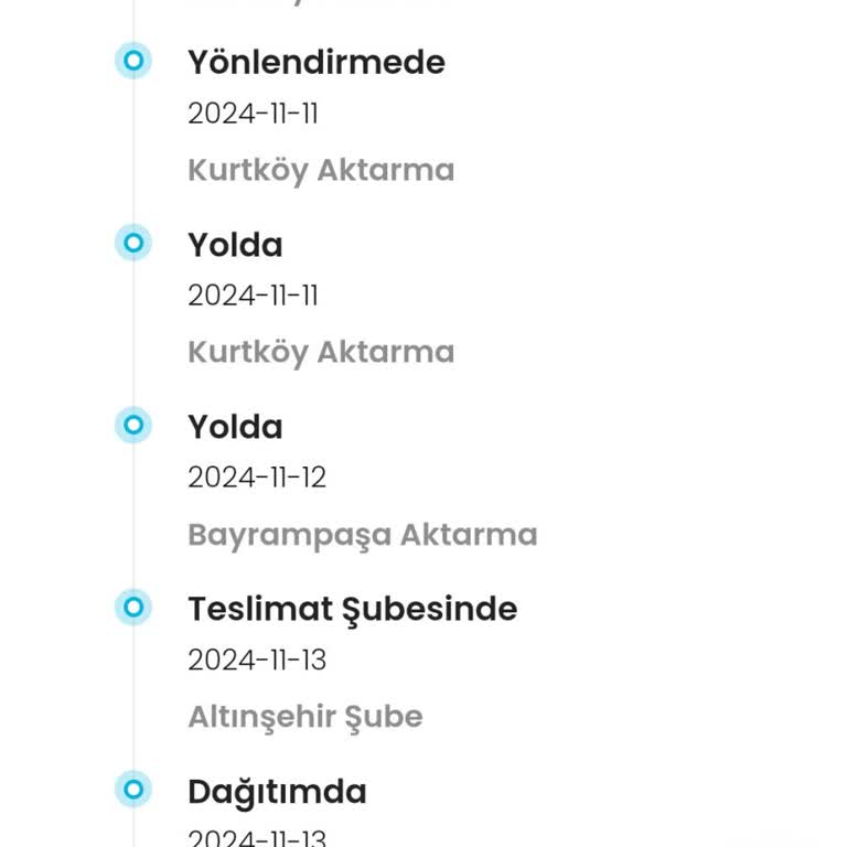 Teslimat Sorunu Ve Belirsiz Kargo Süreci