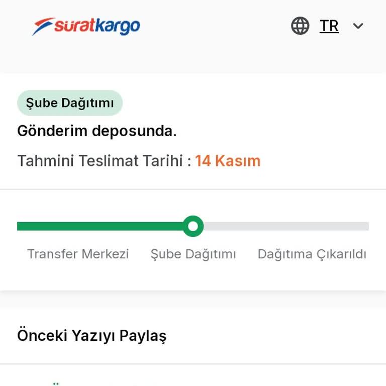 Teslimat Tarihi Ve Şube Personeli Sorunu